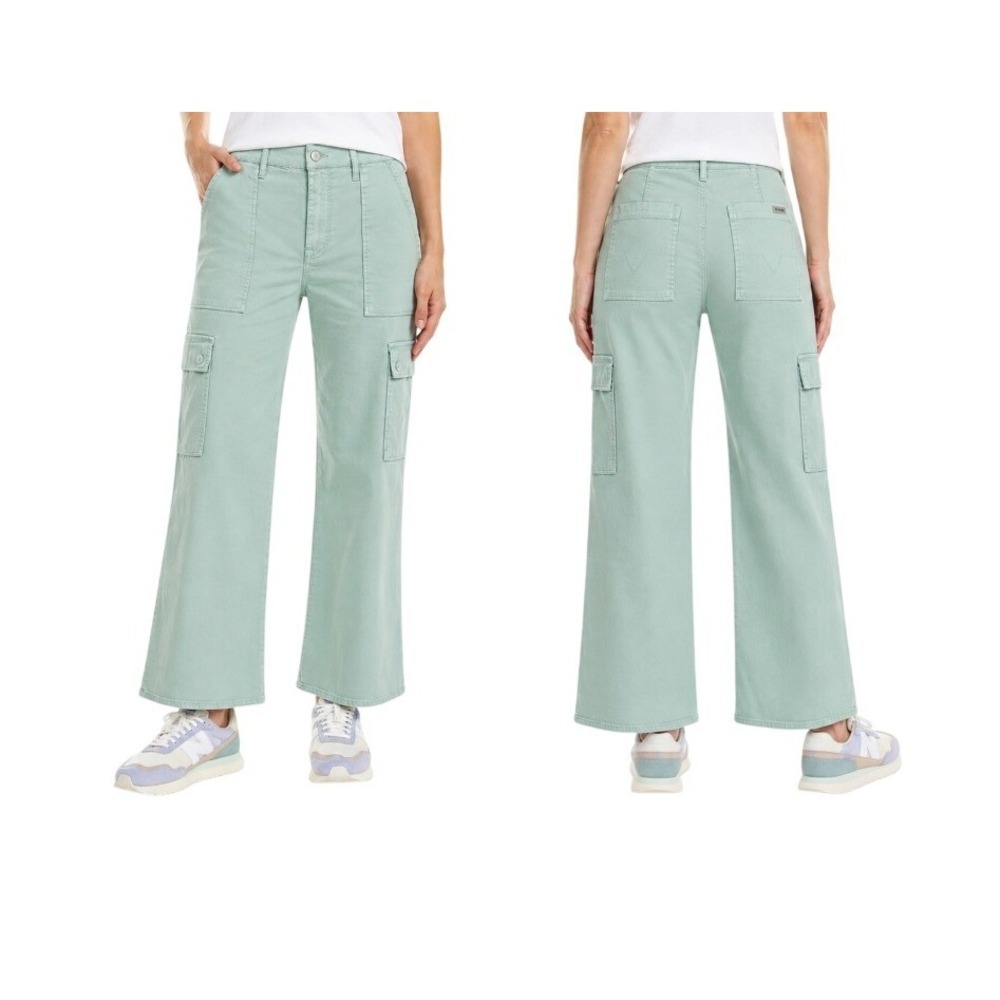 Hudson Womens 29 Light Green Cargo‎ Pants NWT